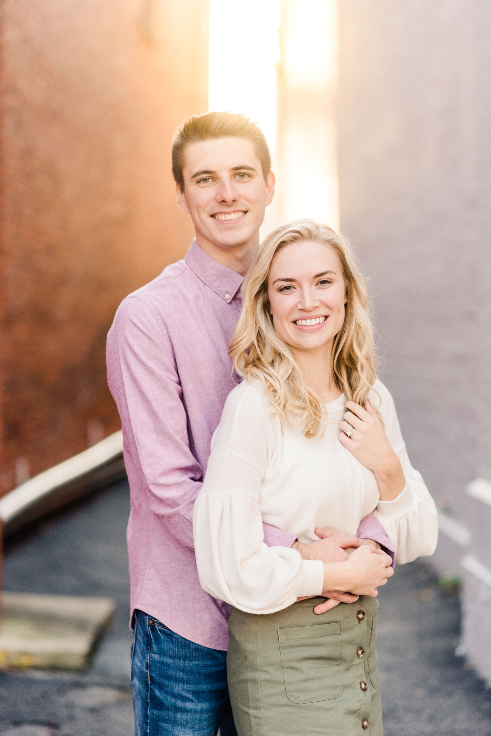 Engagement Session at Inniswood Gardens in Westerville