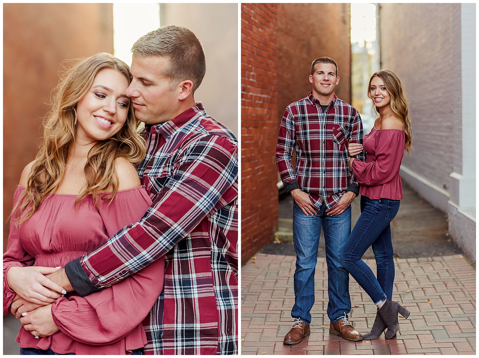 Engagement Session at Uptown Westerville in Columbus