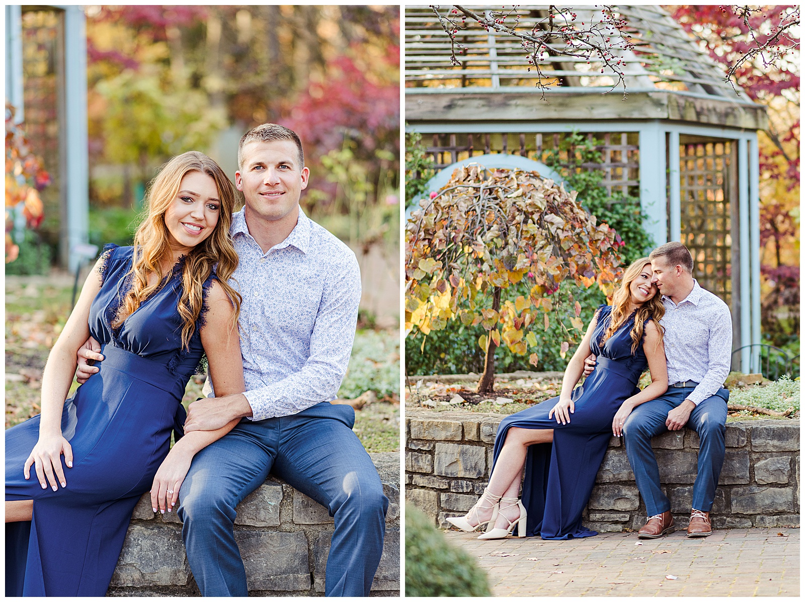 Engagement Session at Inniswood Gardens in Columbus