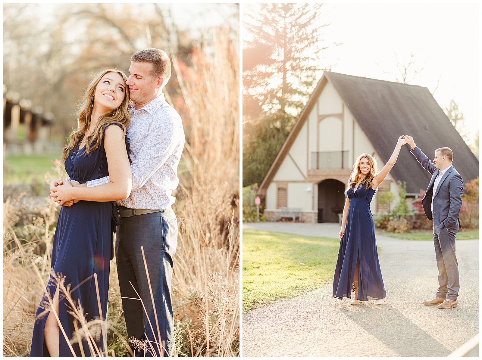 Engagement Session at Inniswood Gardens in Columbus